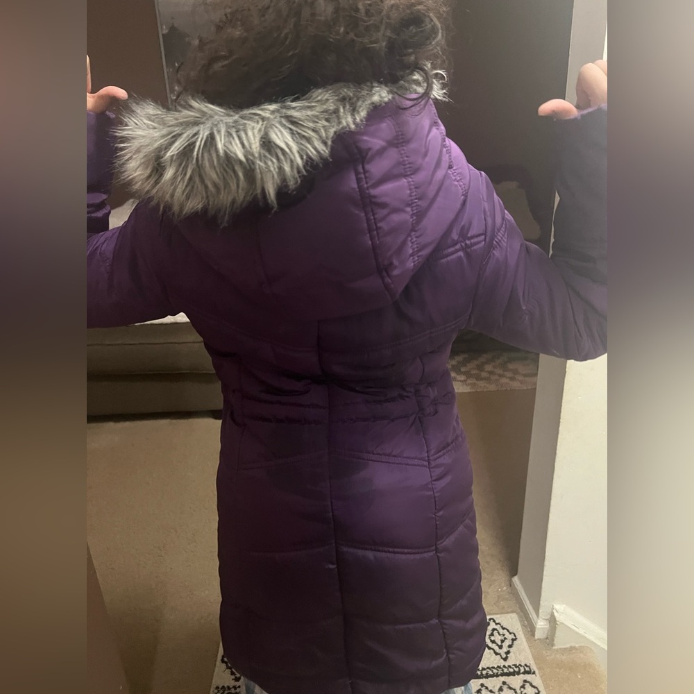 Calvin Klein long girls jacket